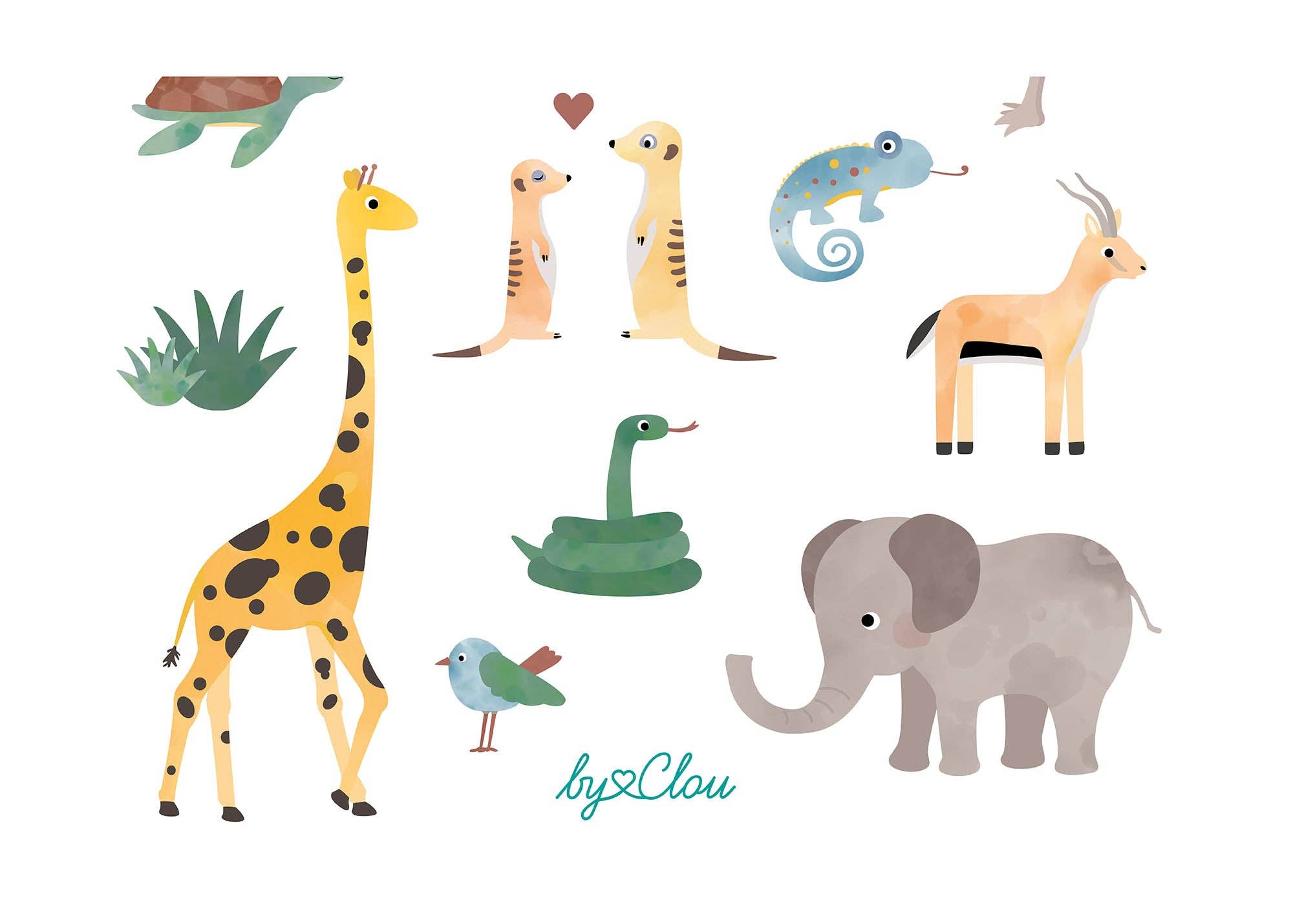 Tattoos "Wilde Tiere"