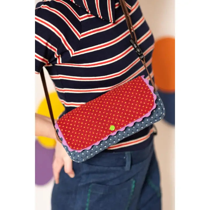 Gürteltasche Rot/Blau