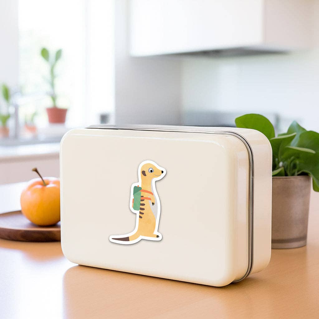 Sticker "Erdmännchen" - wasser- und spülmaschinenfest