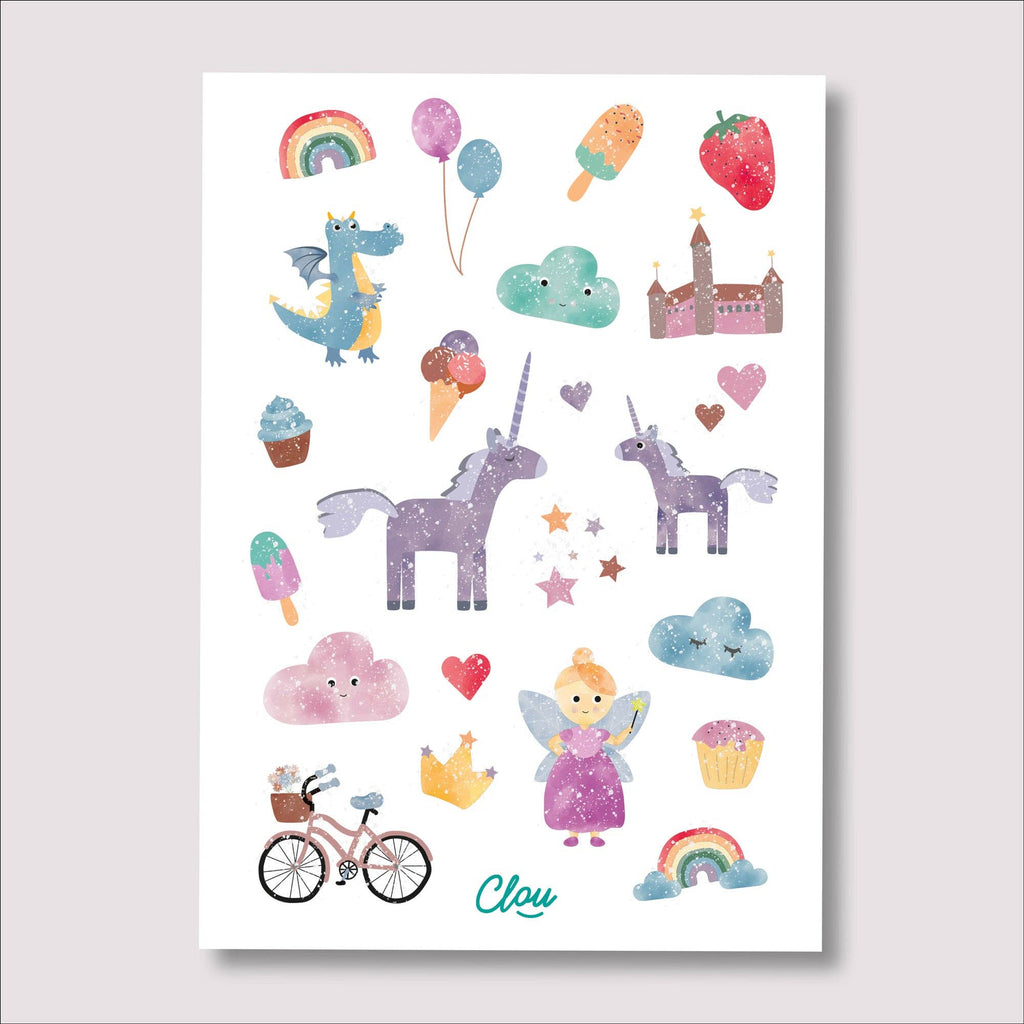Tattoos - Glitzer "Wunderland"