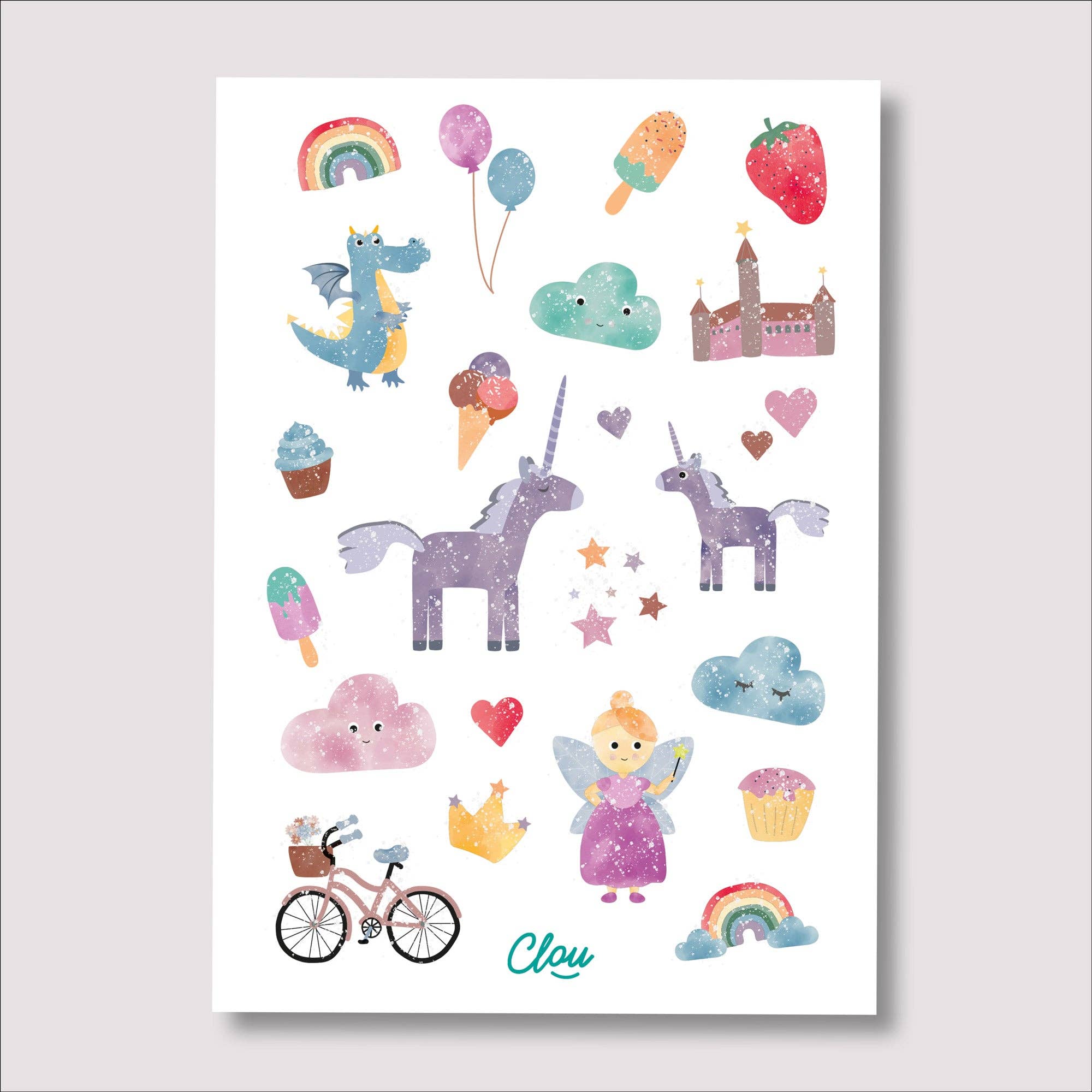 Tattoos - Glitzer "Wunderland"