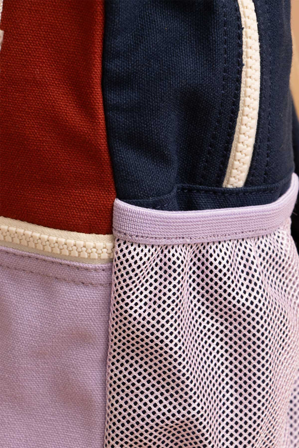 Arthur Rucksack Tricolor Terrakotta