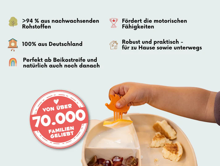 Snack Piekser 6er Set Glitzer