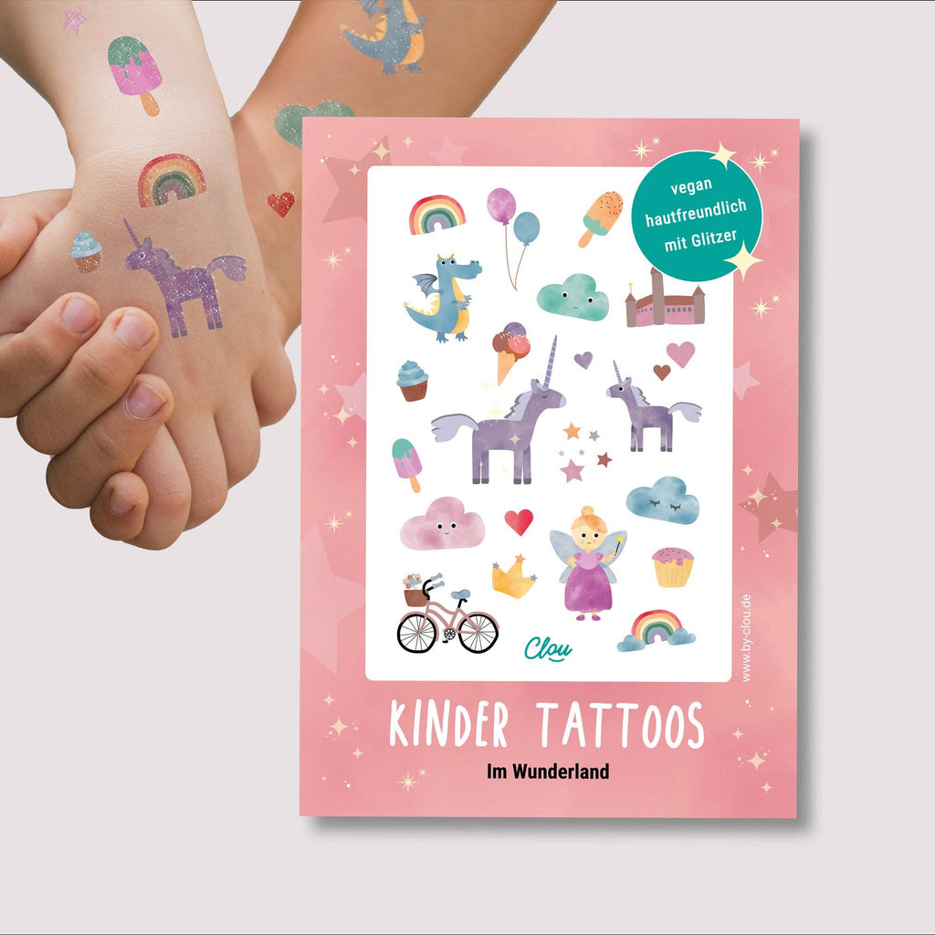 Tattoos - Glitzer "Wunderland"