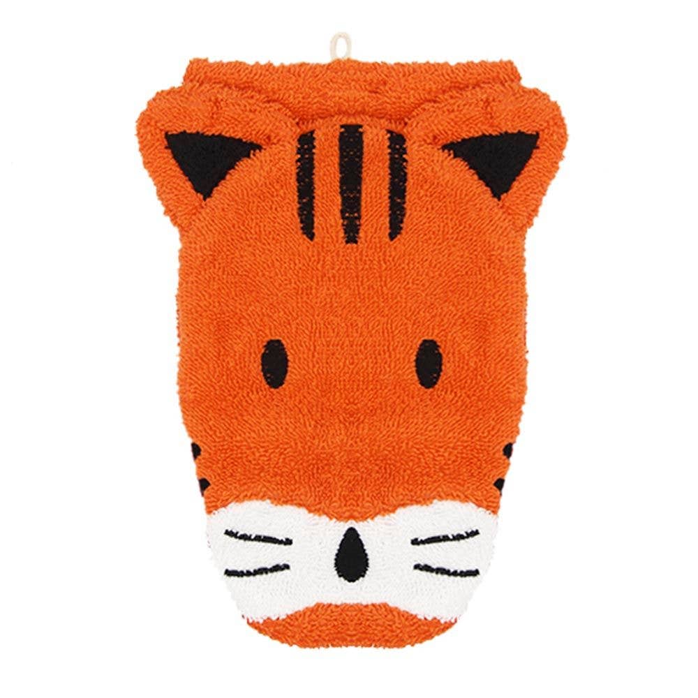 BIO Waschlappen Tiger klein