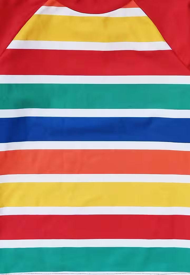 Bade-Shirt Happy Stripes