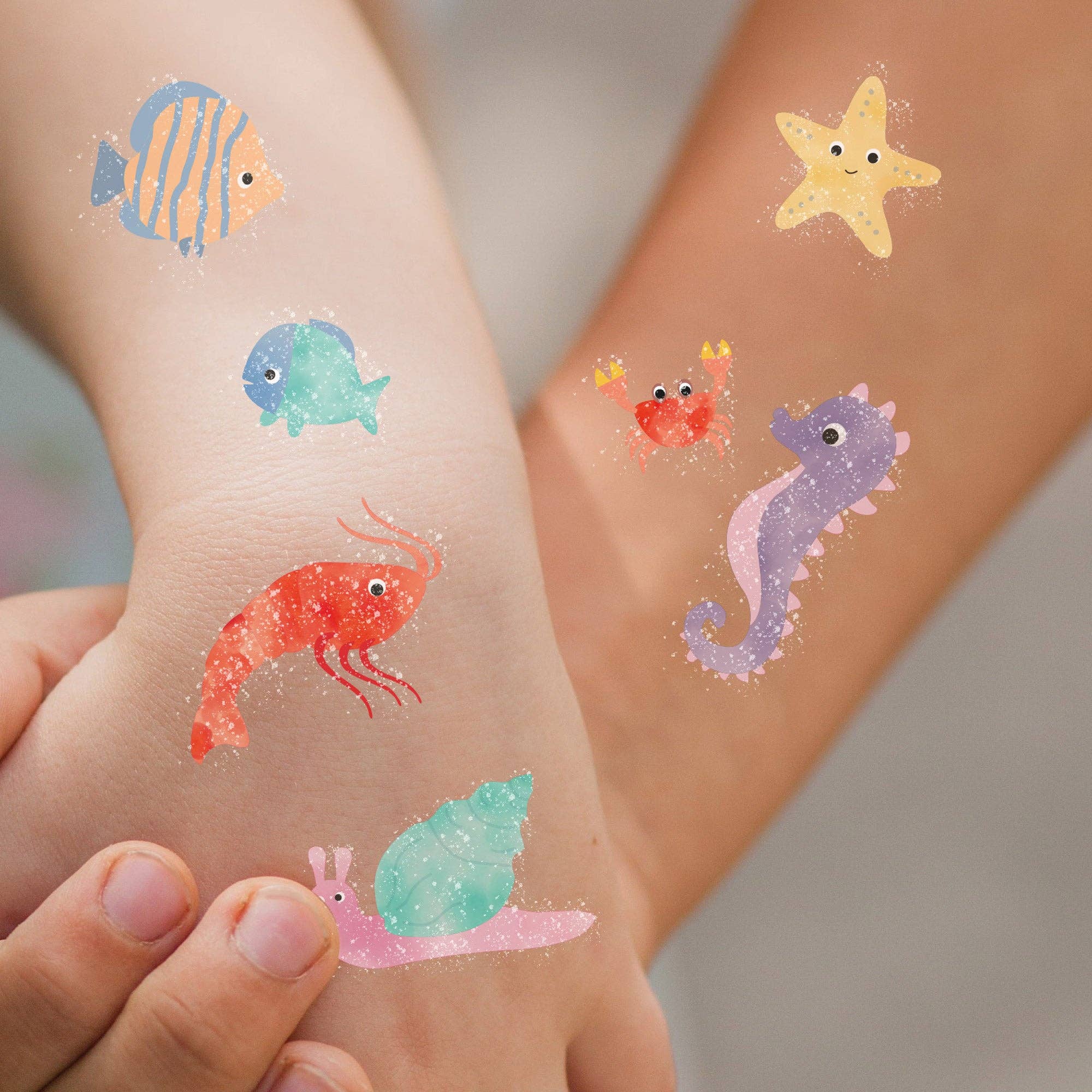Tattoos - Glitzer "Unterwasserwelt"
