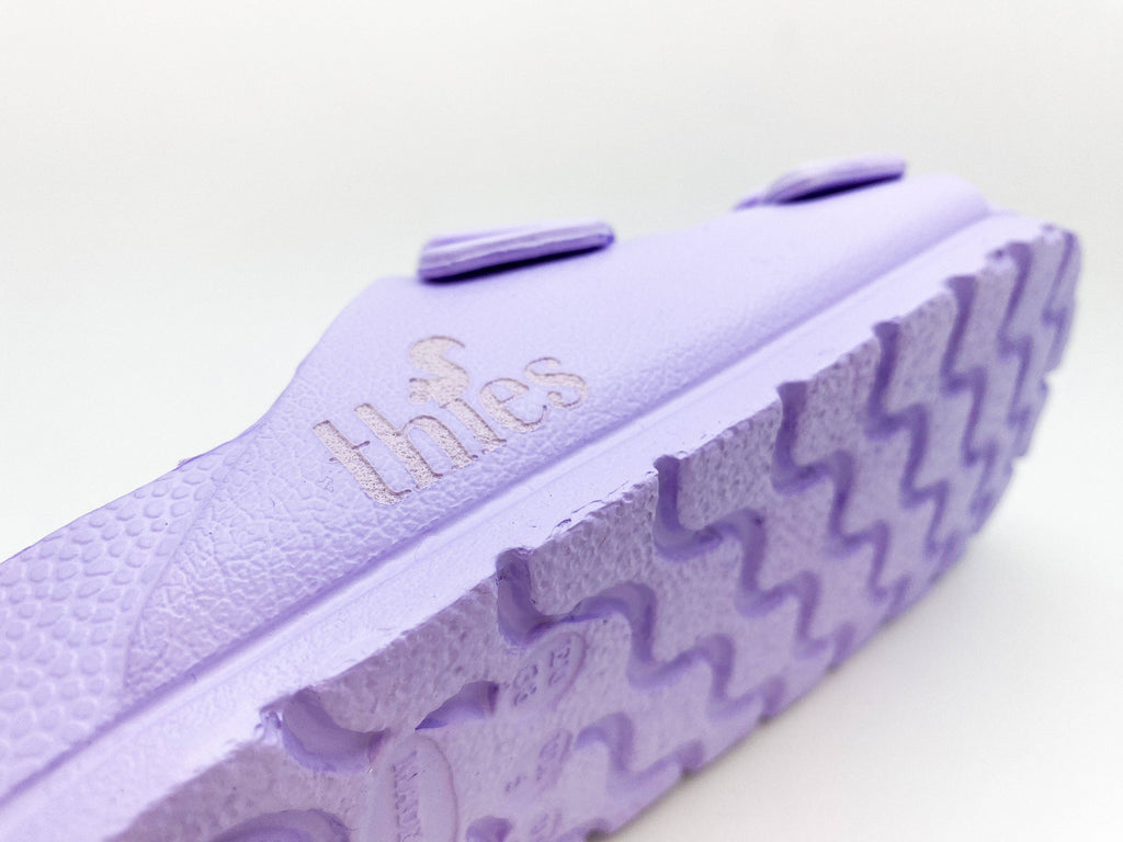 Thies 1856 ® Ecofoam Sandalen Vegan Lavendel