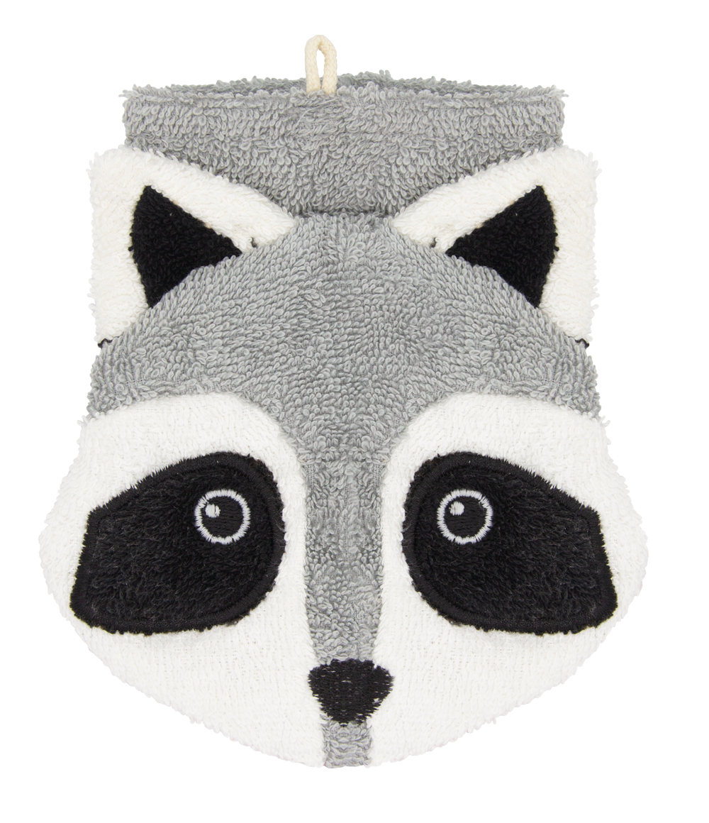 BIO Waschlappen Waschbär groß