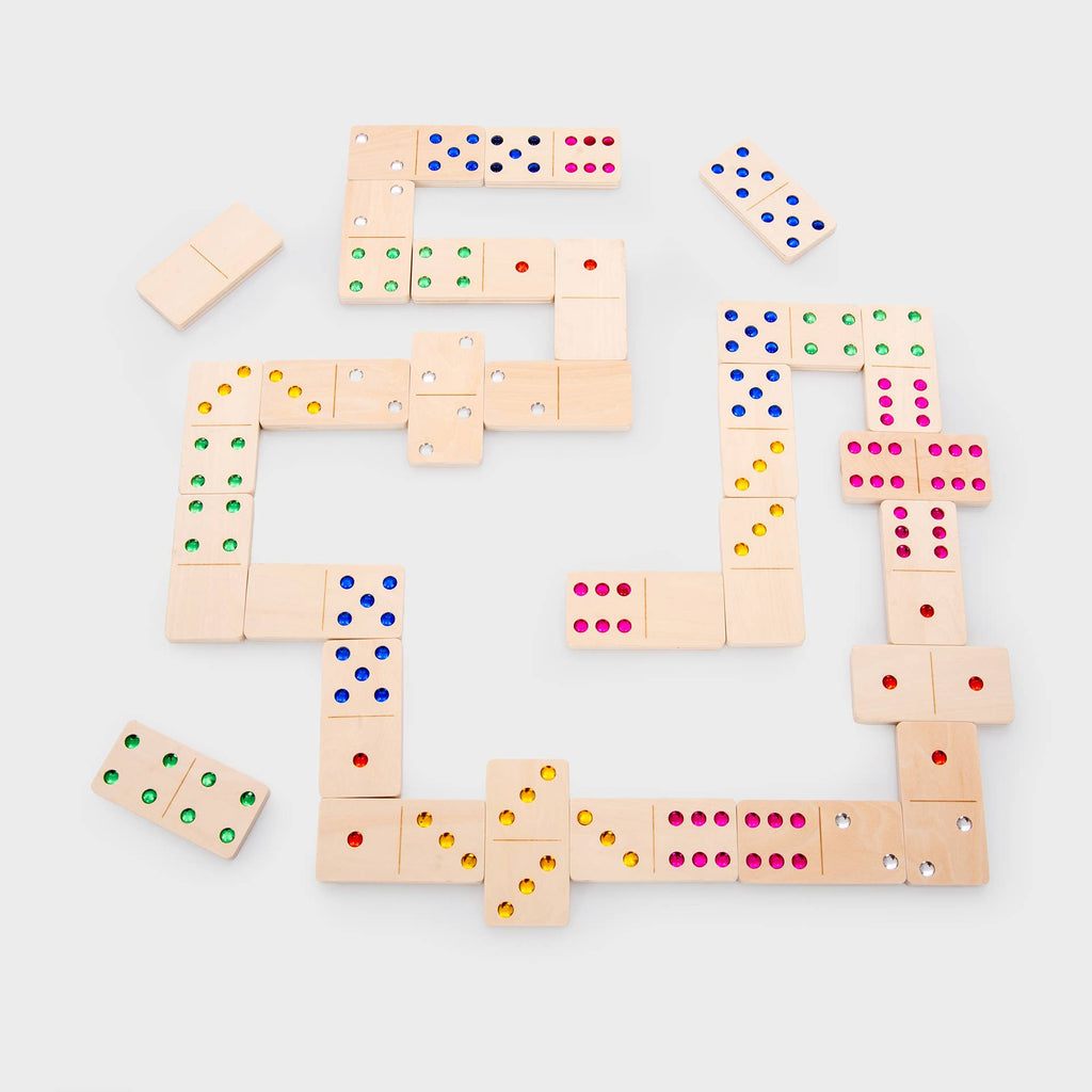 Holzjuwel Domino