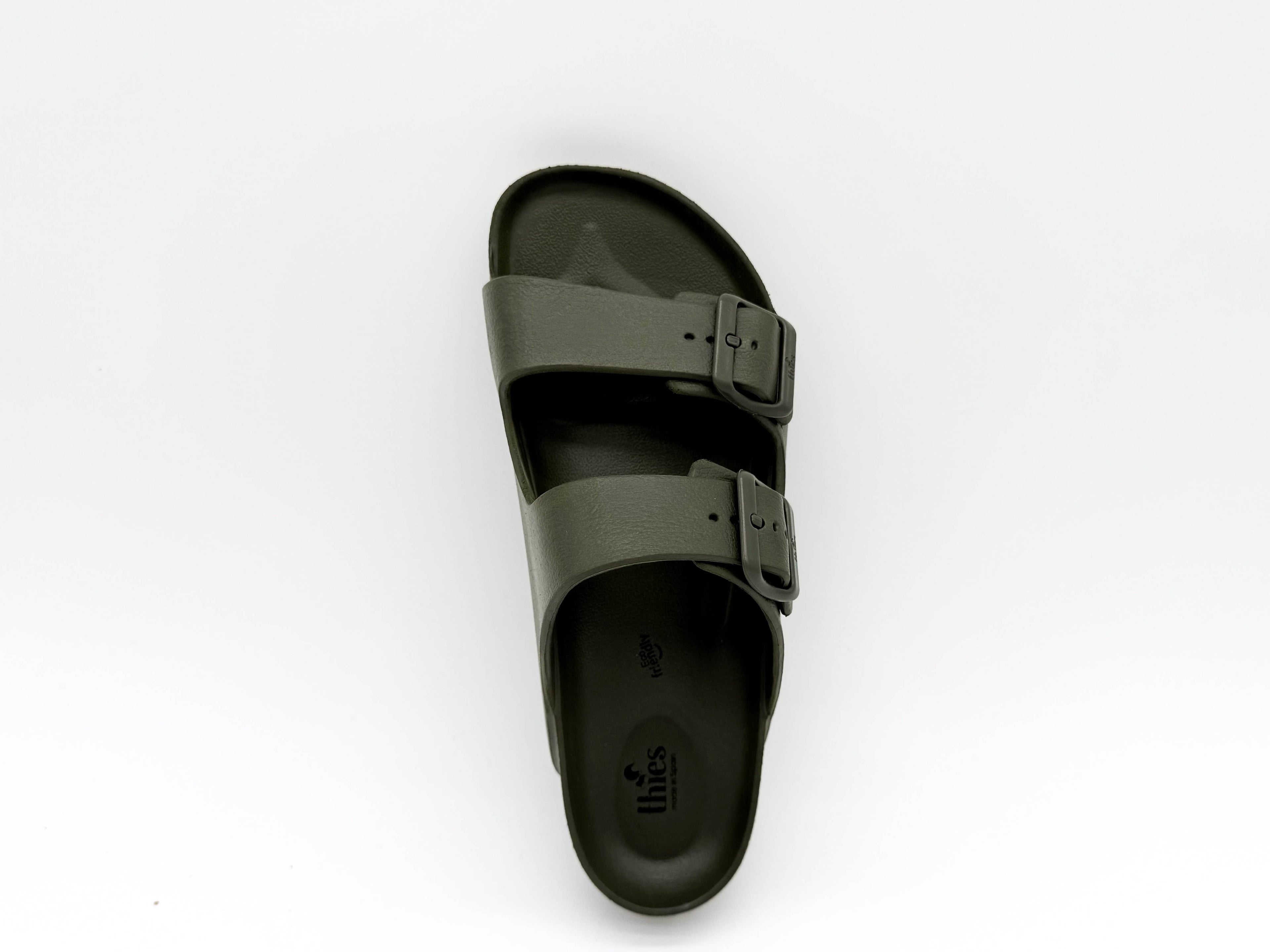 Thies 1856 ® Ecofoam Sandalen Vegan Olive