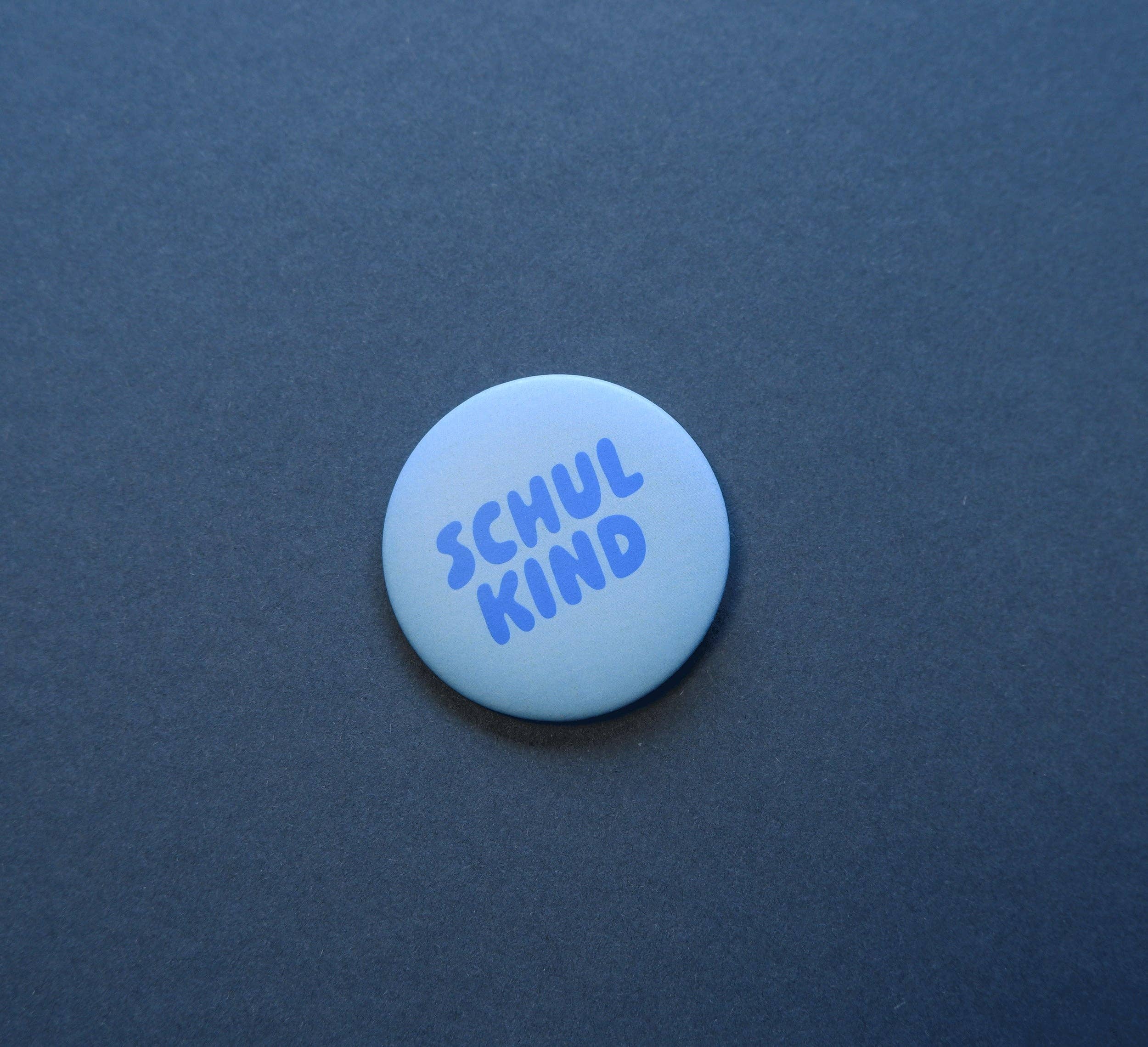 Button "Schulkind blau"