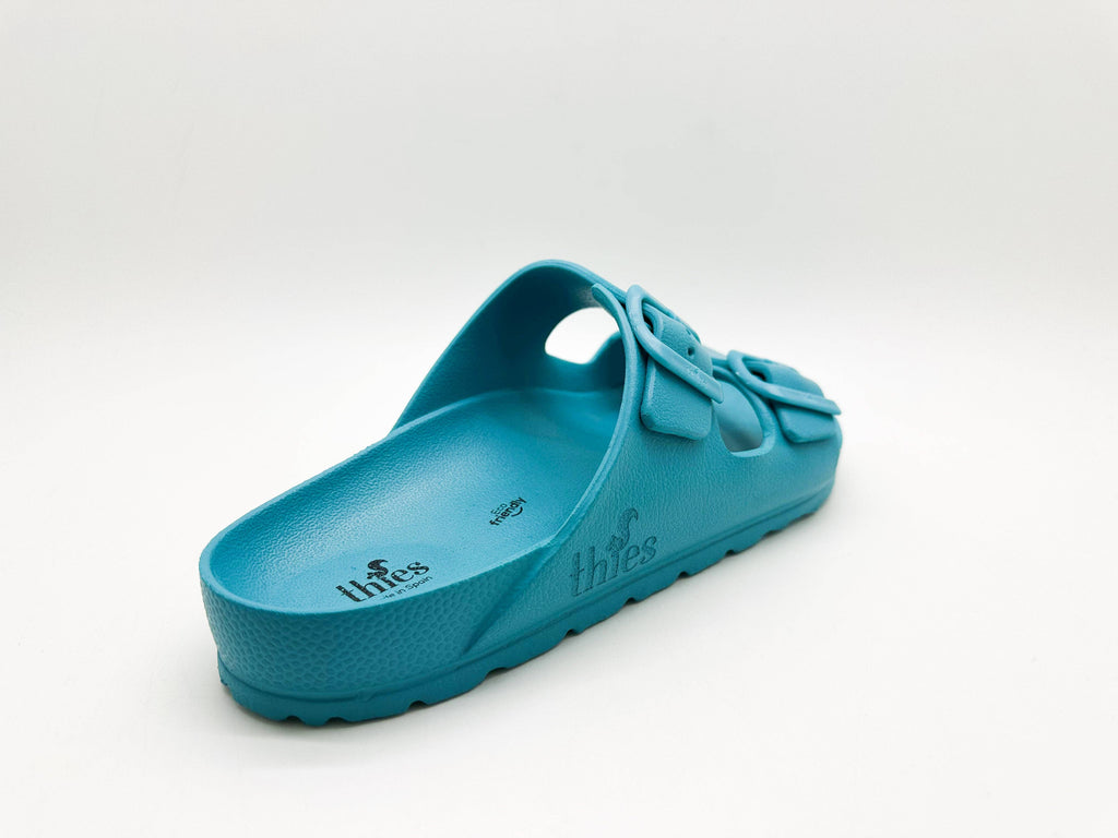 Thies 1856 ® Ecofoam Sandalen Vegan Caribbean Sea