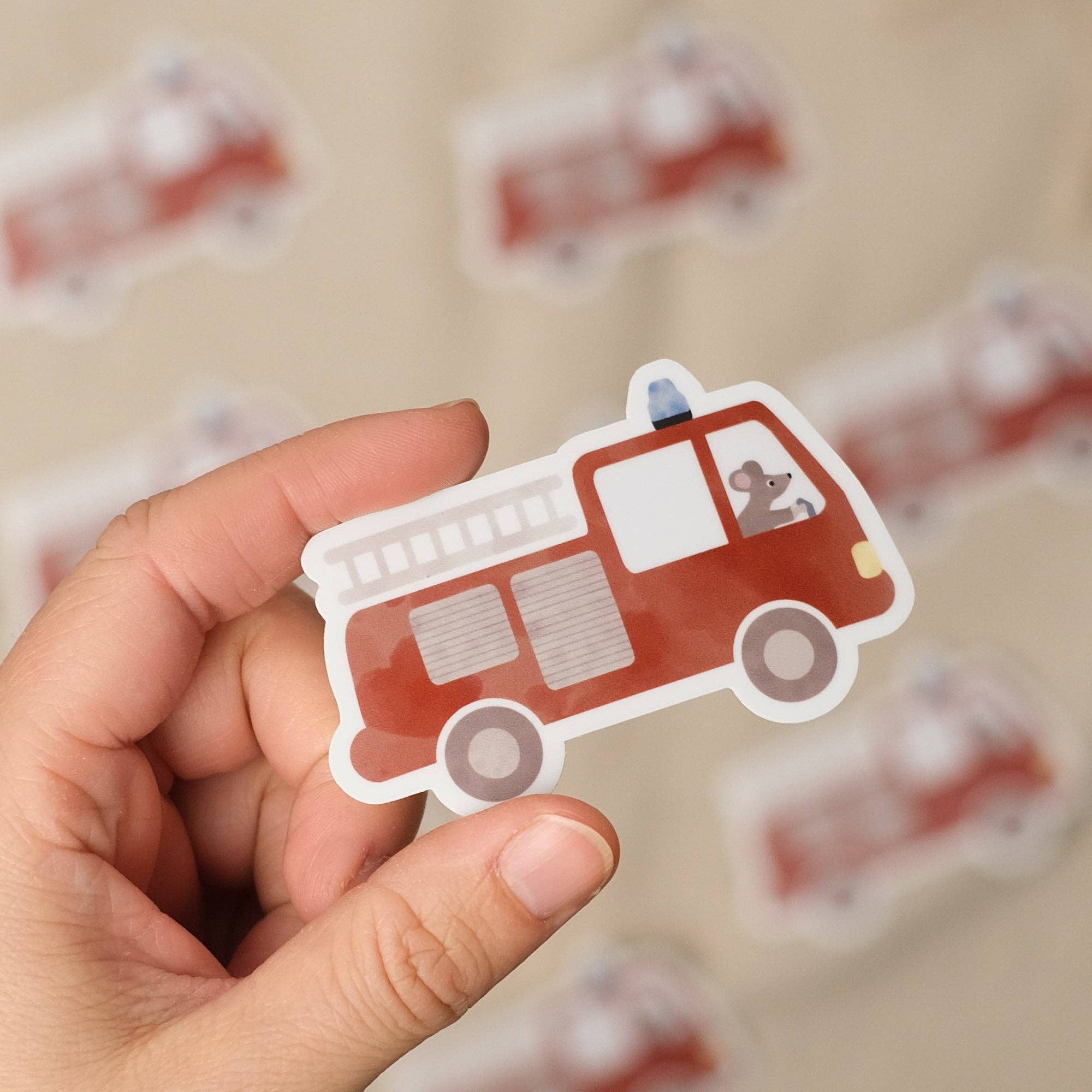 Sticker "Feuerwehr" - wasser- und spülmaschinenfest