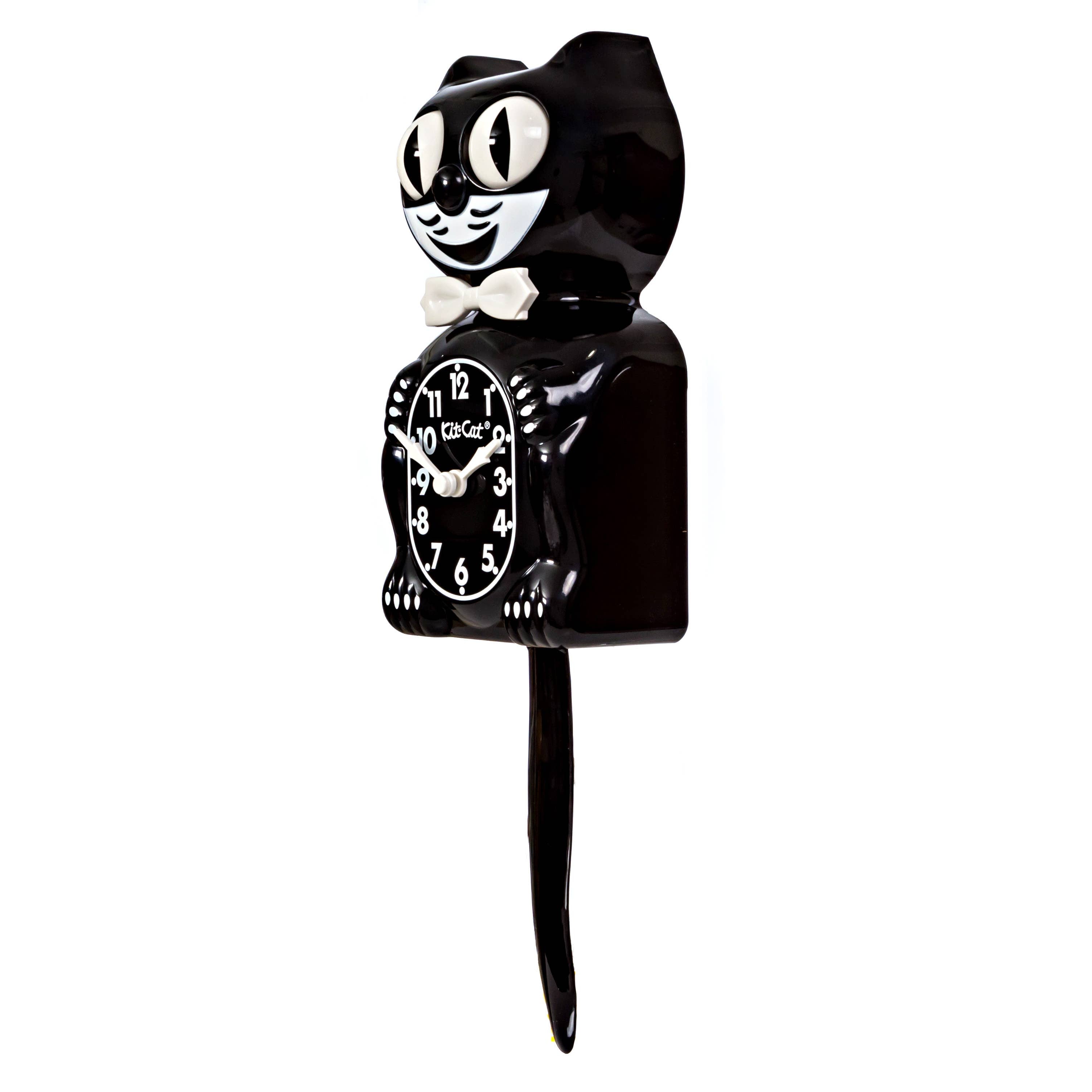 Klassische schwarze Kit Cat Klock