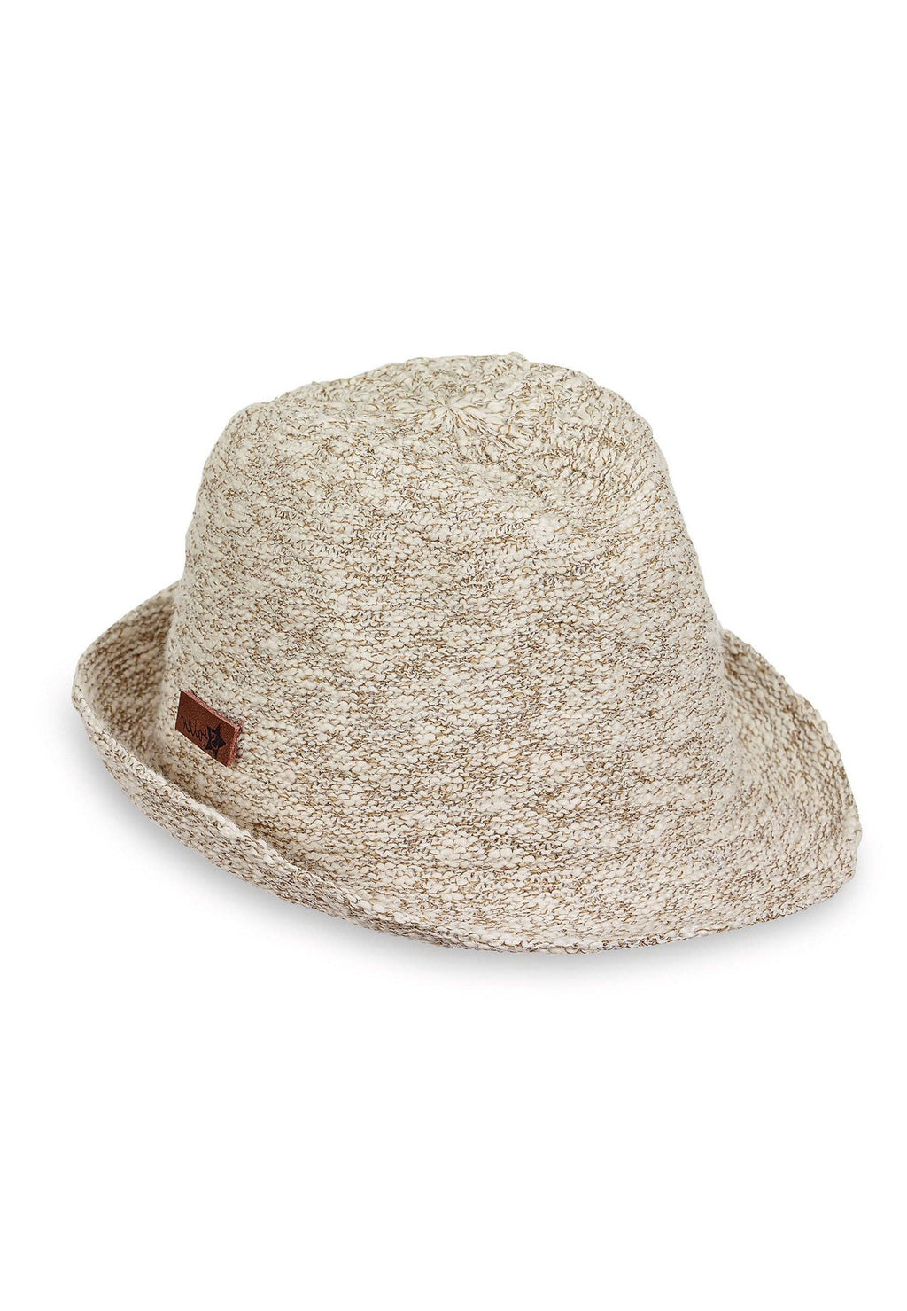 Strohhut Flieder
