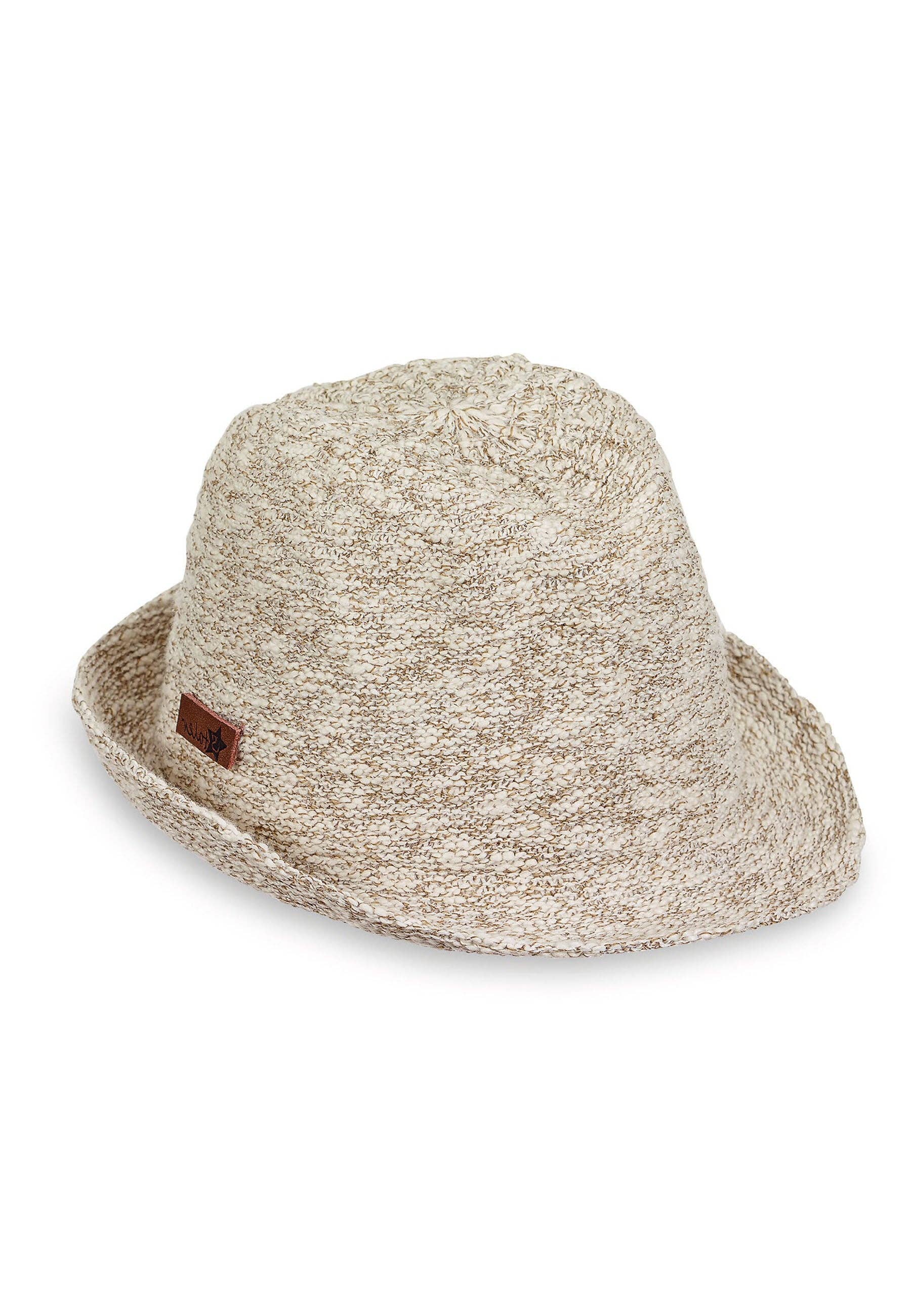 Strohhut Flieder