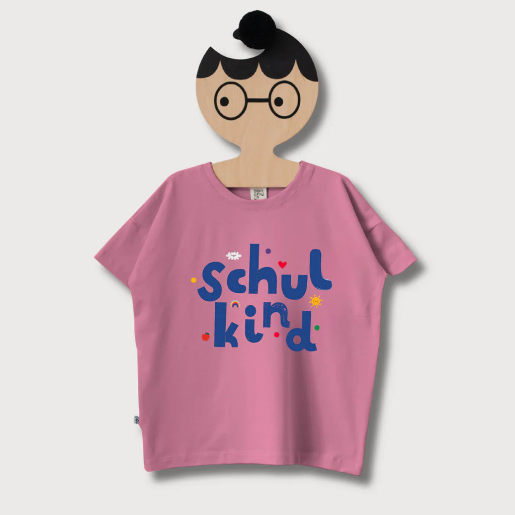 T-Shirt "Schulkind" - kurzärmelig