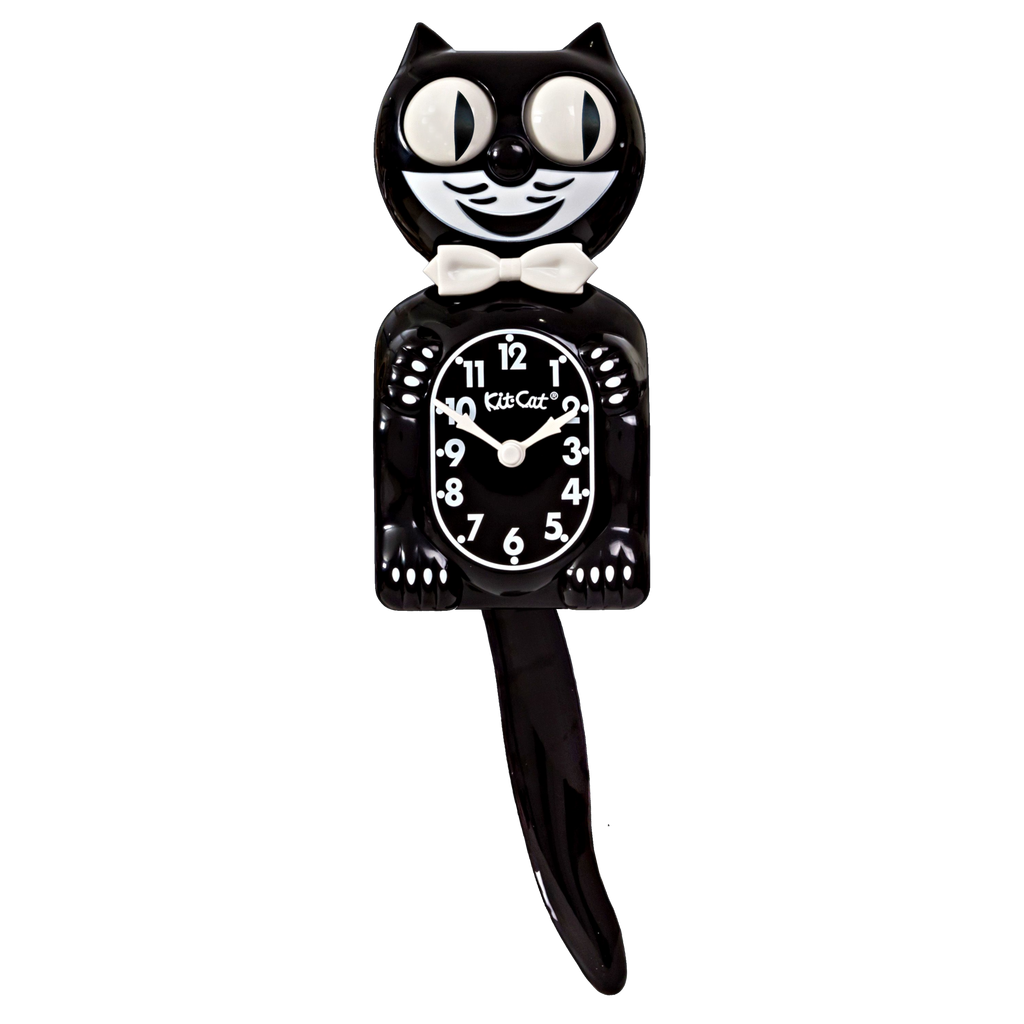Klassische schwarze Kit Cat Klock