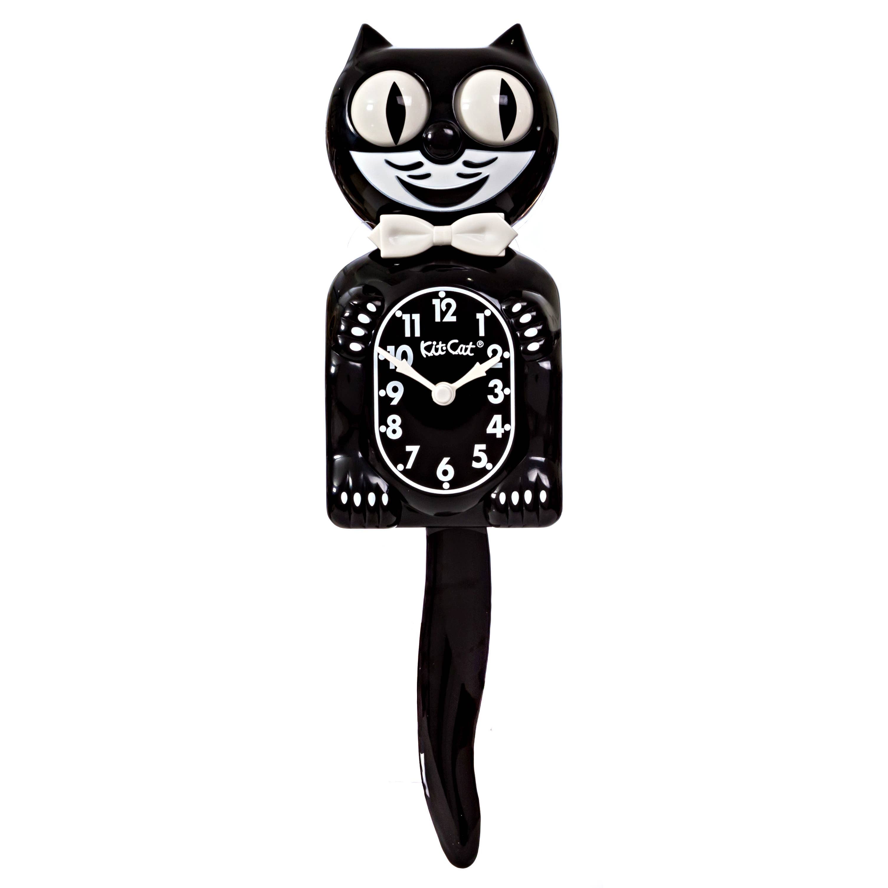 Klassische schwarze Kit Cat Klock