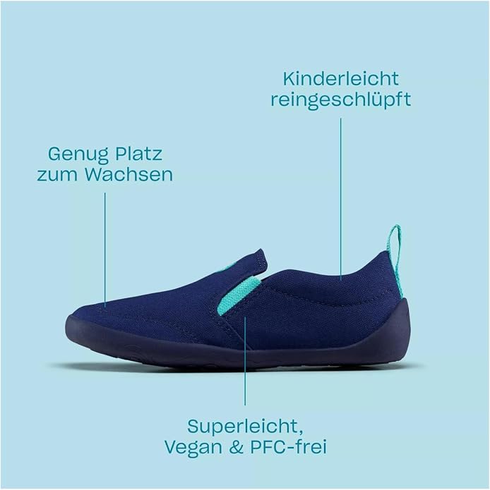 Affenzahn Halbschuh Canvas Ready