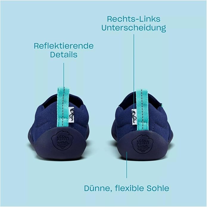 Affenzahn Halbschuh Canvas Ready