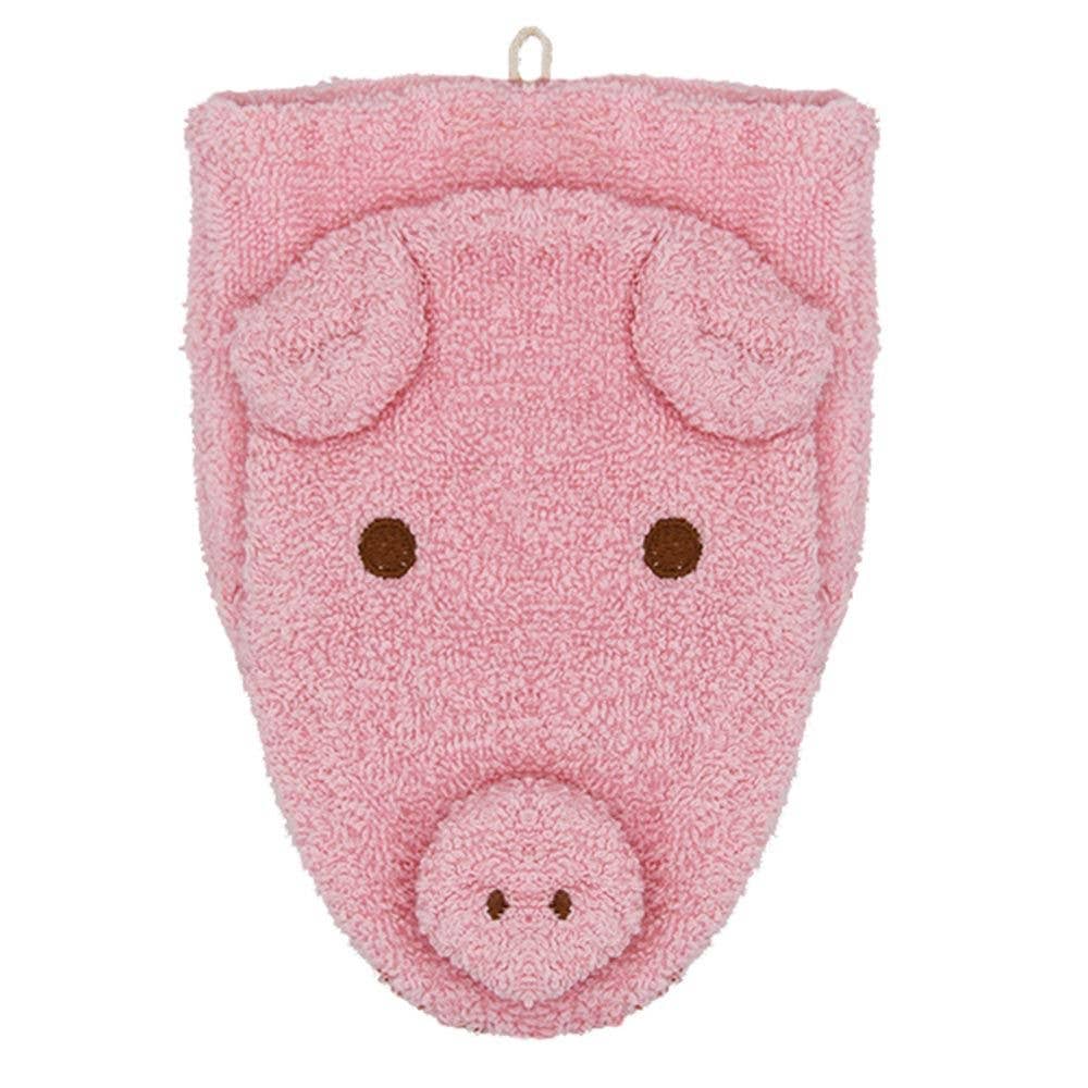 BIO Waschlappen Schwein groß