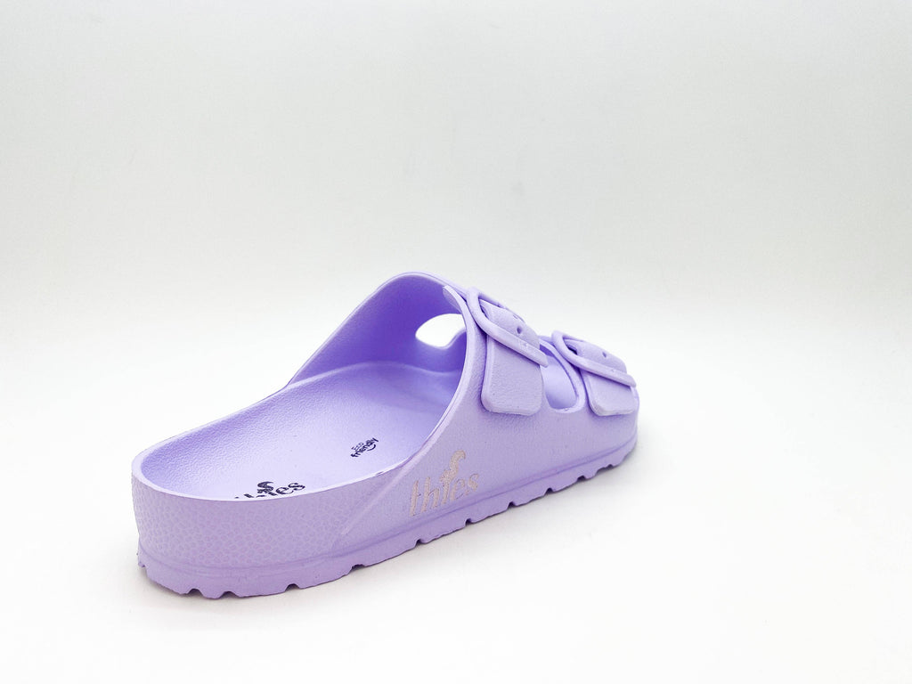 Thies 1856 ® Ecofoam Sandalen Vegan Lavendel
