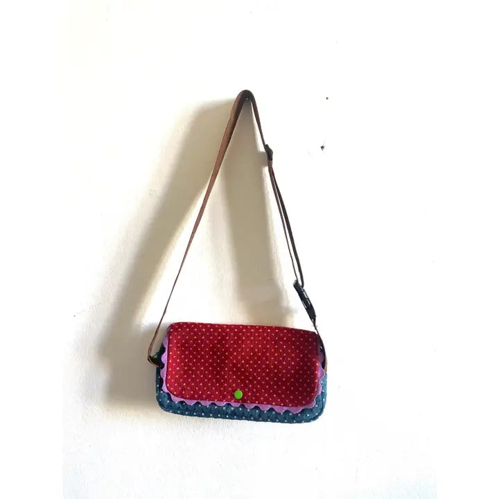 Gürteltasche Rot/Blau