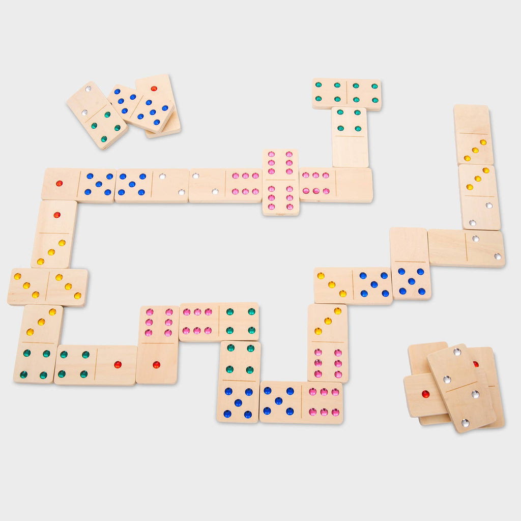 Holzjuwel Domino