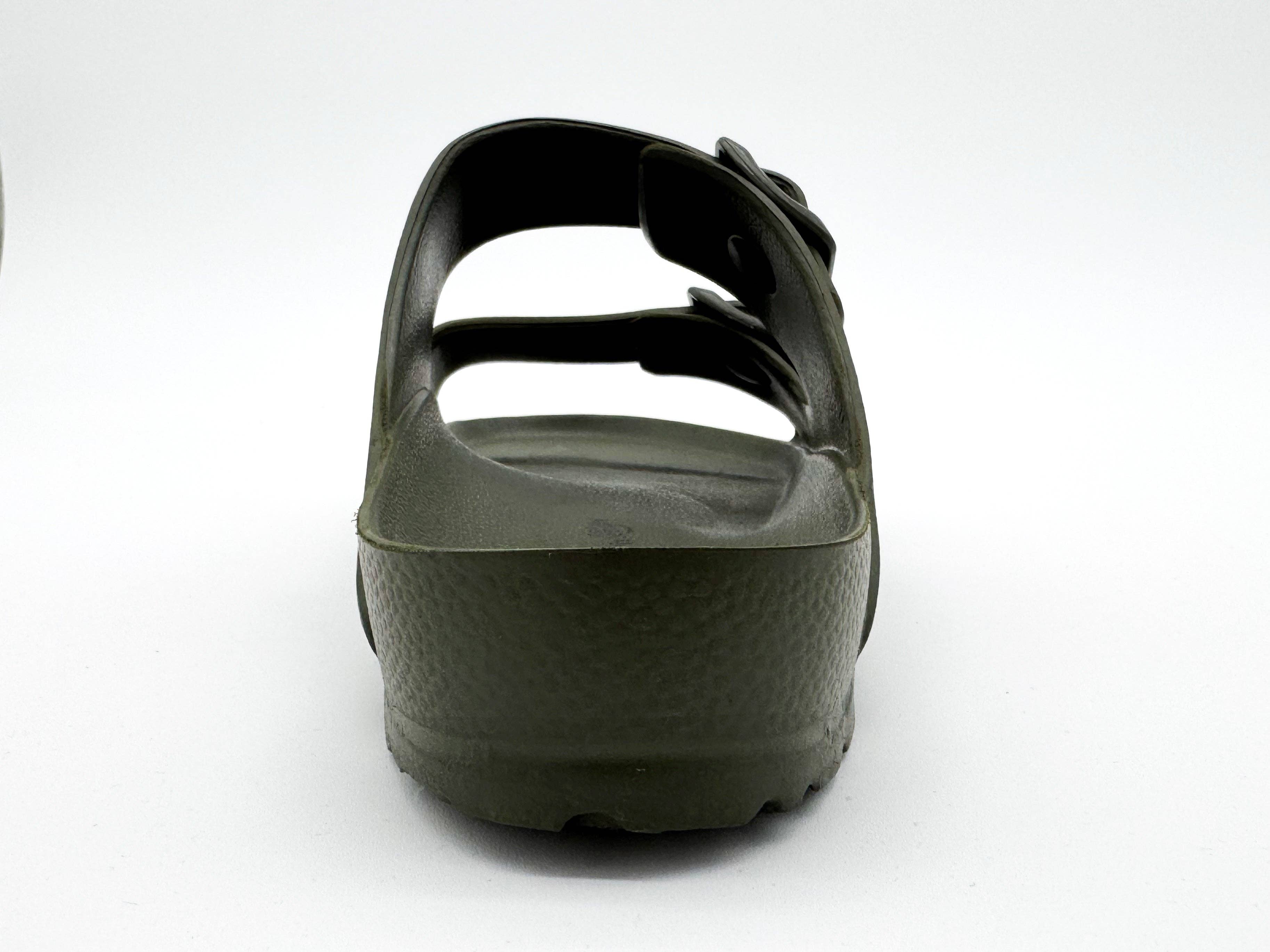 Thies 1856 ® Ecofoam Sandalen Vegan Olive