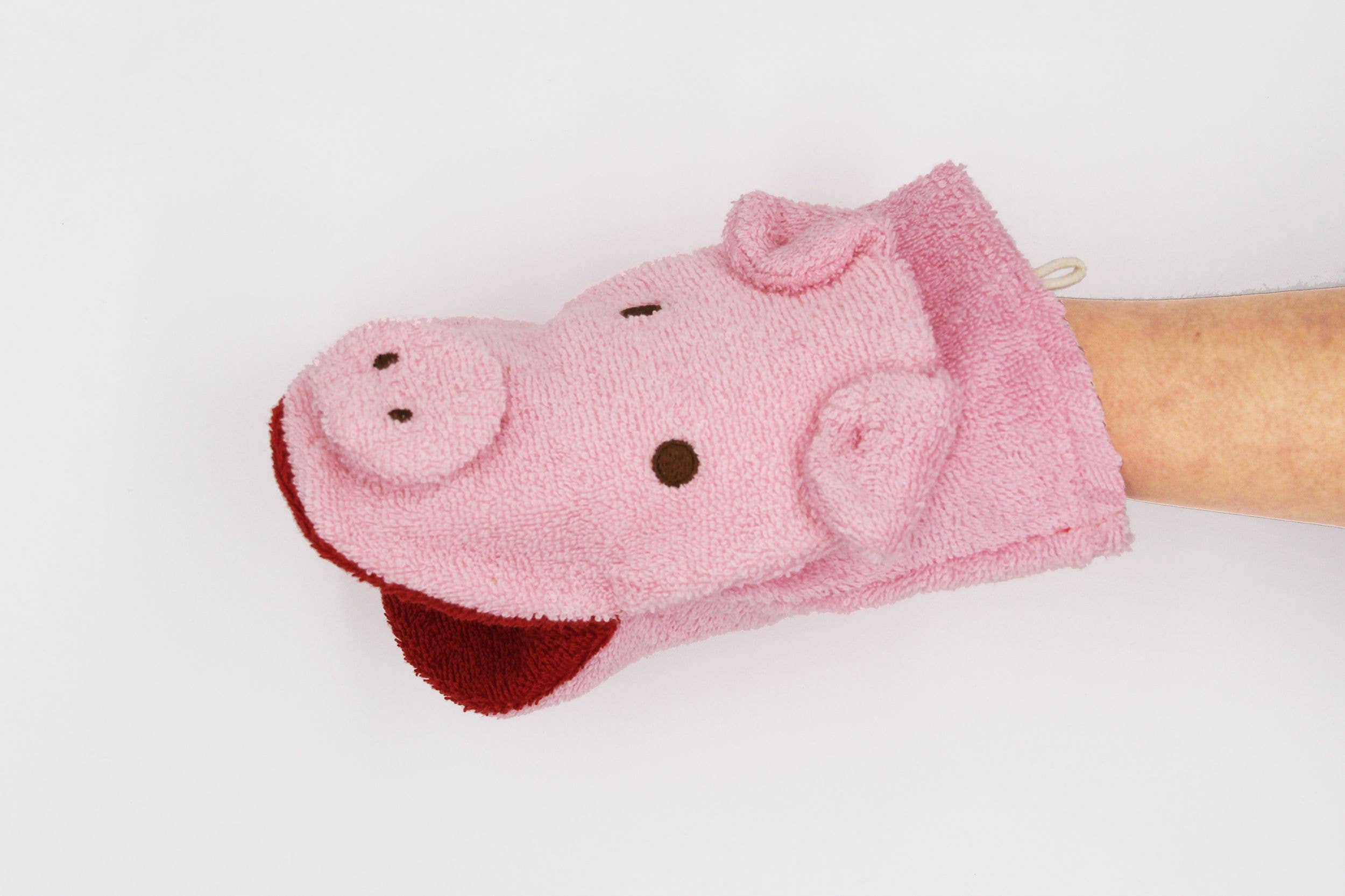 BIO Waschlappen Schwein groß
