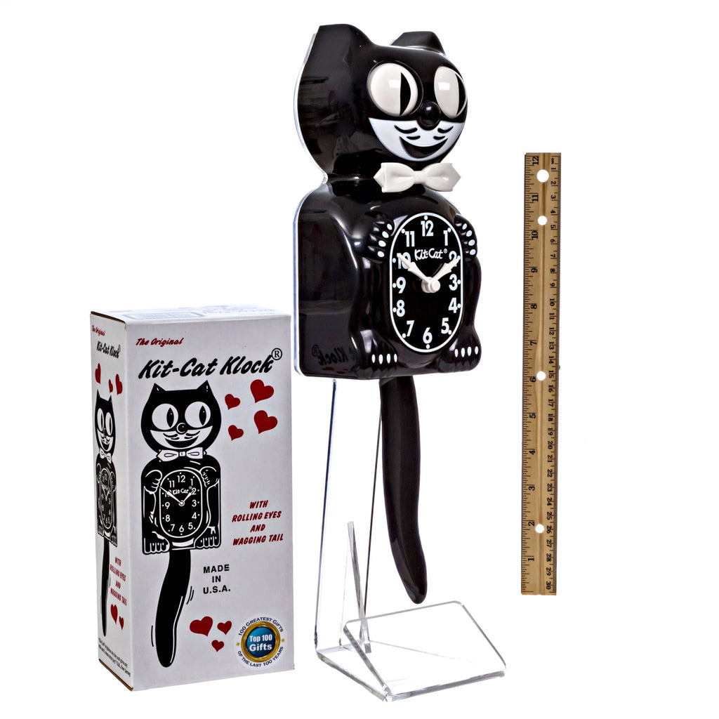 Klassische schwarze Kit Cat Klock