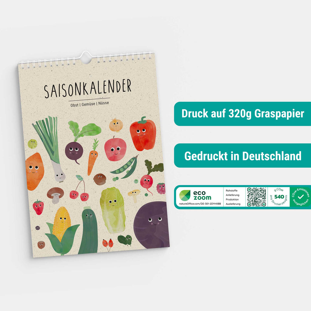 Saisonkalender Obst & Gemüse
