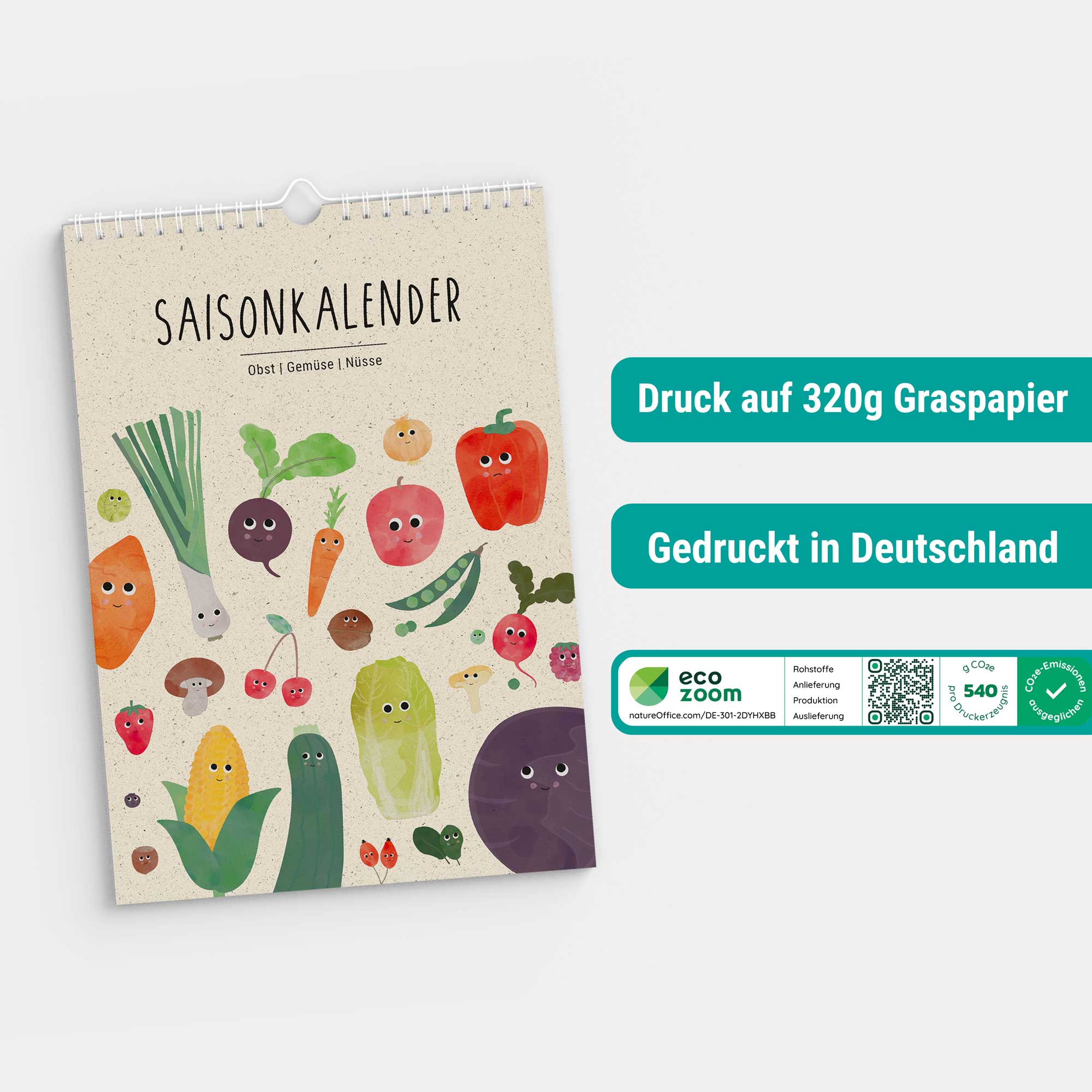 Saisonkalender Obst & Gemüse