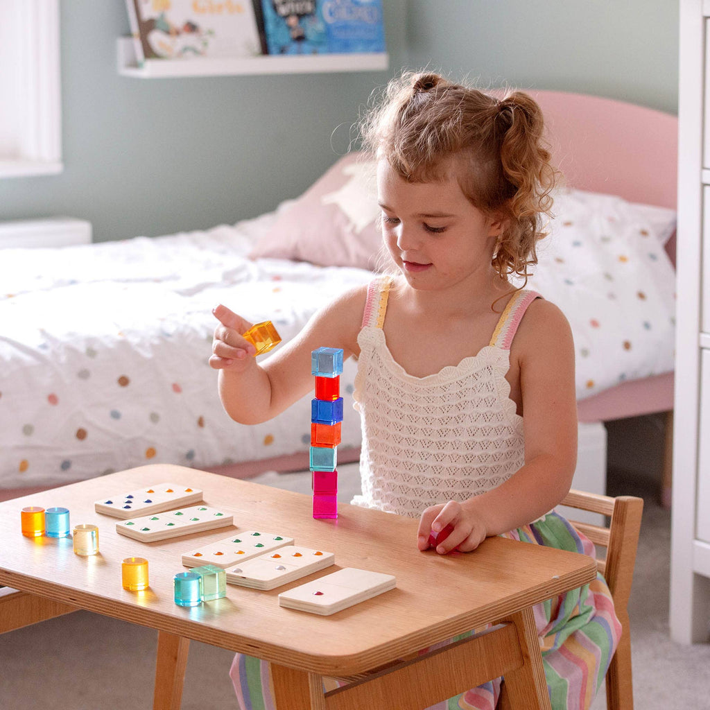 Holzjuwel Domino