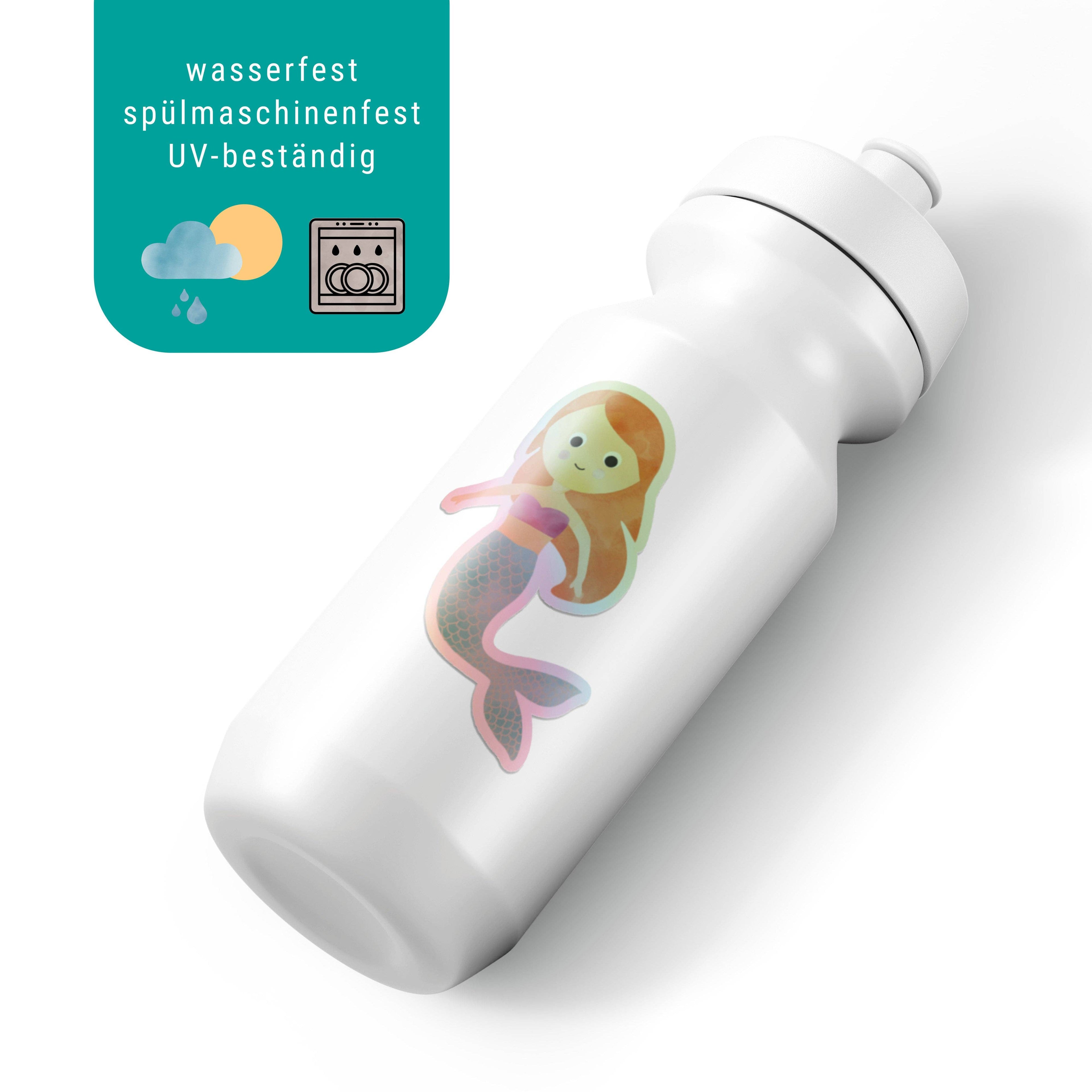 Sticker "Meerjungfrau" - wasser- und spülmaschinenfest