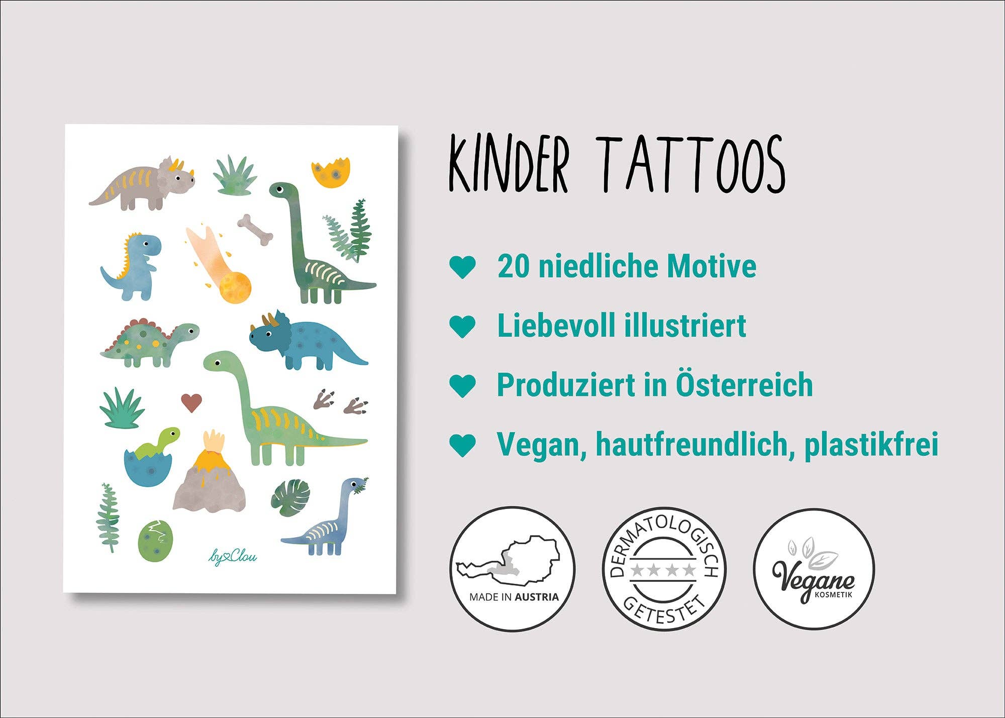 Tattoos "Dinosaurier"