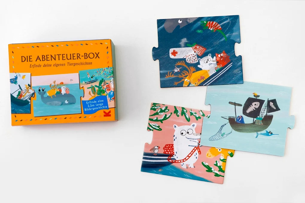 Die Abenteuer-Box - Erfinde deine eigenen Tiergeschichten