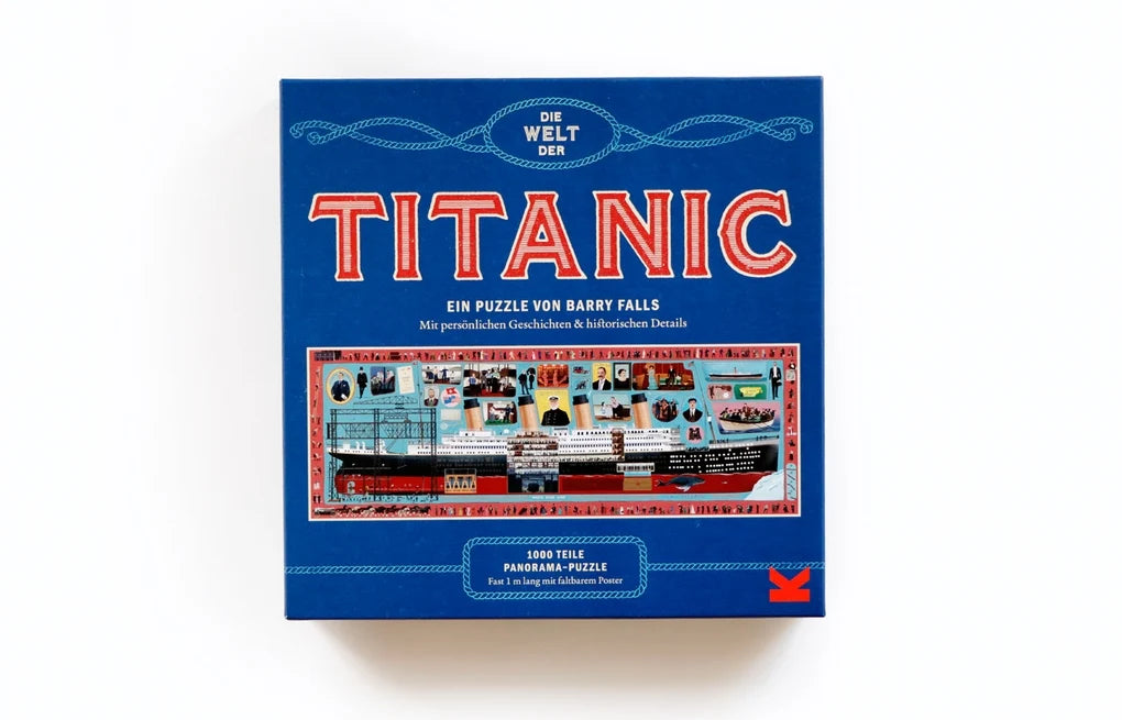 Die Welt der Titanic - Ein 1000-Teile-Panorama-Puzzle