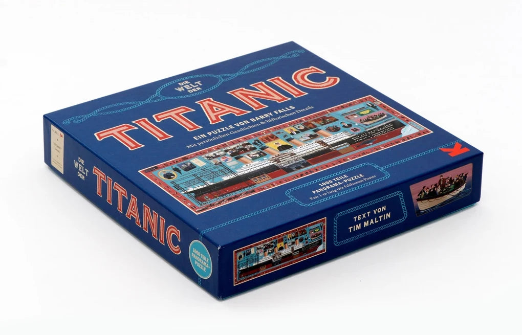 Die Welt der Titanic - Ein 1000-Teile-Panorama-Puzzle