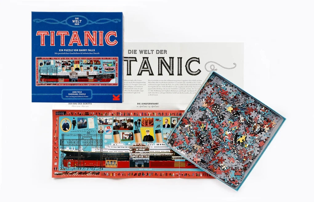 Die Welt der Titanic - Ein 1000-Teile-Panorama-Puzzle