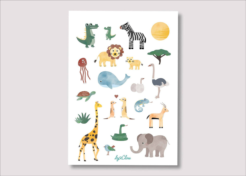 Tattoos "Wilde Tiere"