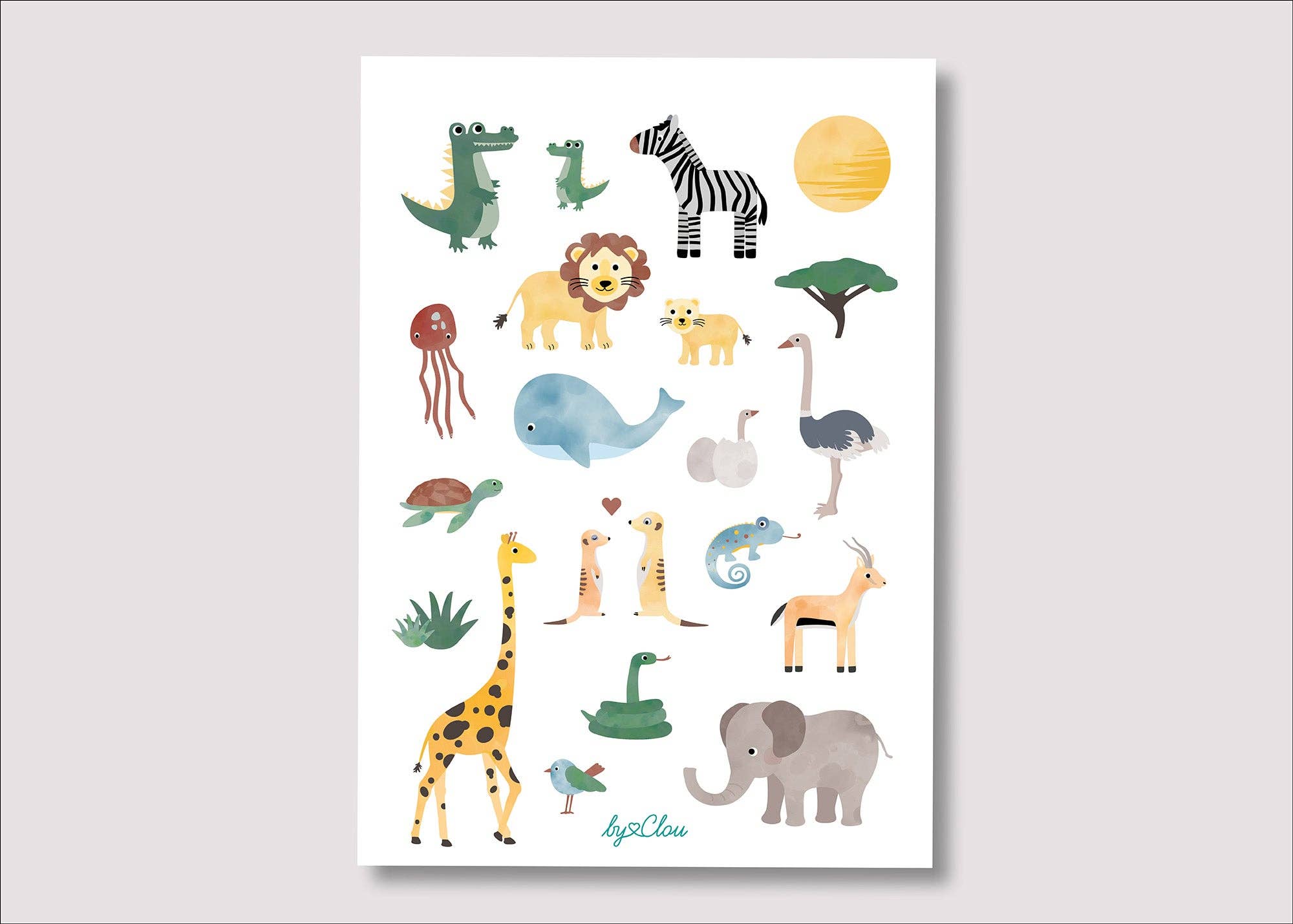 Tattoos "Wilde Tiere"