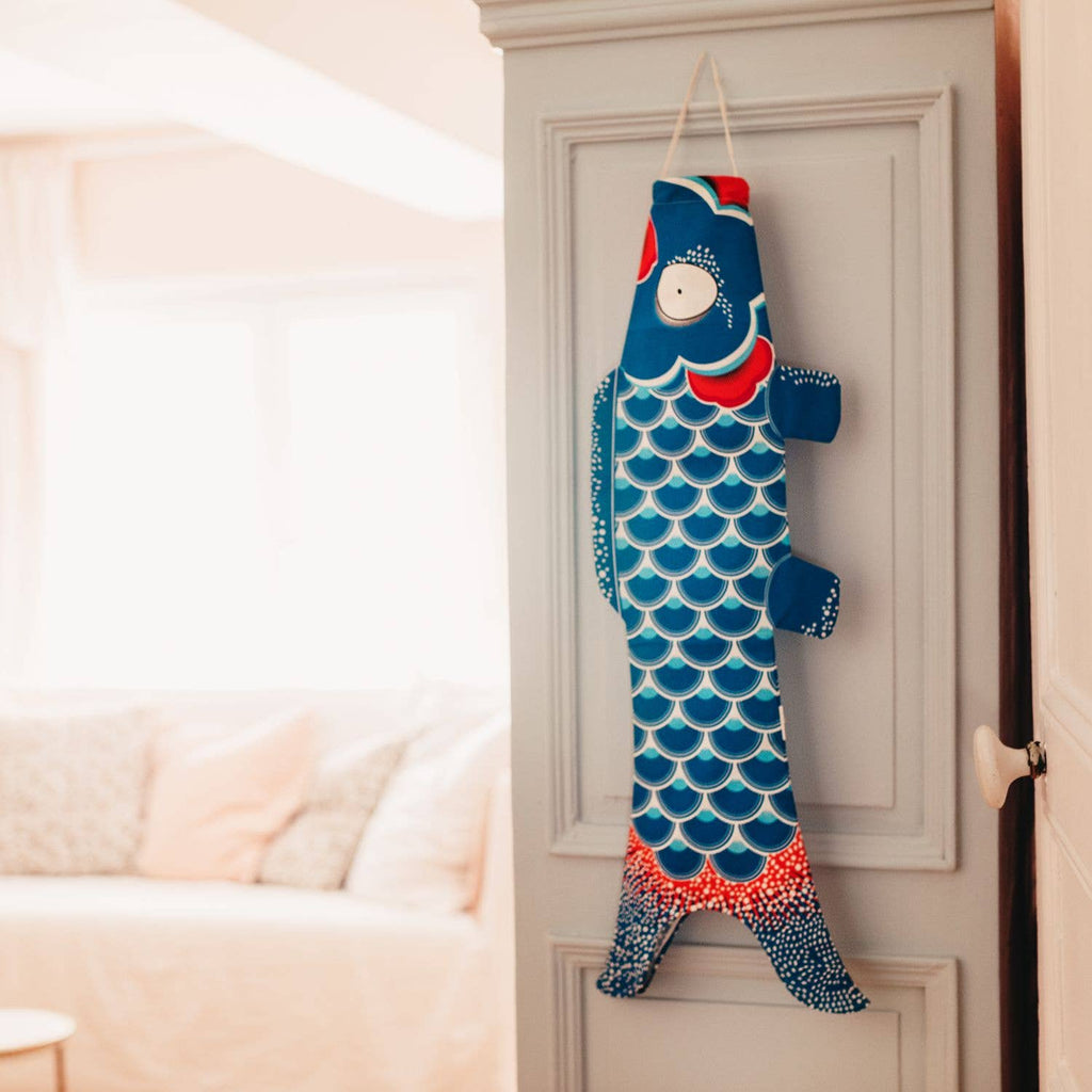 Koinobori Windhose Klein - Ocean Blue