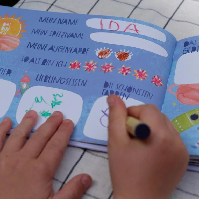 Kindergarten Freundebuch Fantastische Welten Frau Ottilie