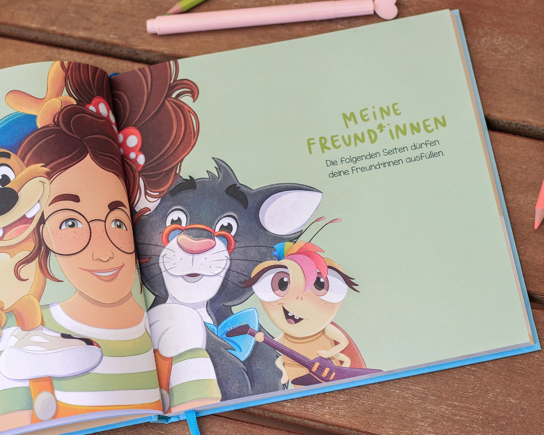 Mein Freundschaftsbuch - Mira & das fliegende Haus