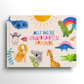Kindergarten Freundebuch mit Tieren Frau Ottilie