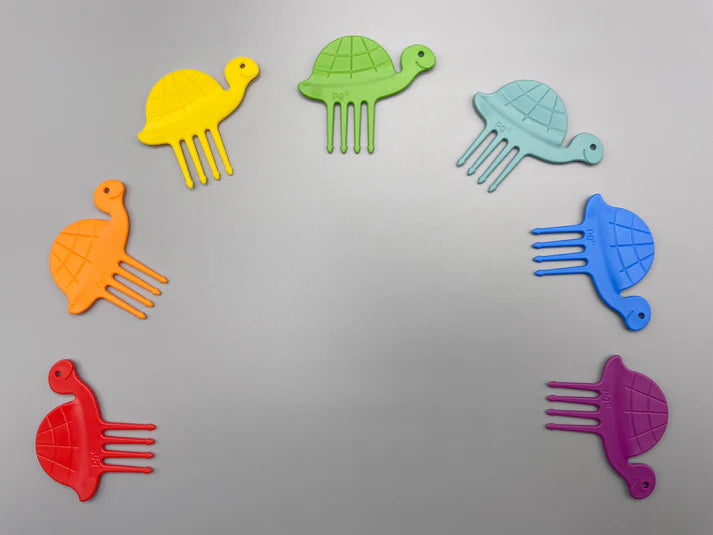 Snack Piekser 7er Set Schildkröten