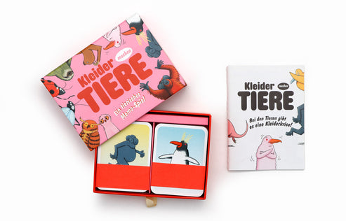 Kleider machen Tiere - ein tierisches Memo-Spiel